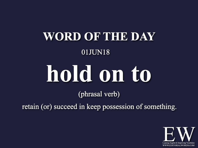 Word of the Day-01JUN18 - Editorial Words