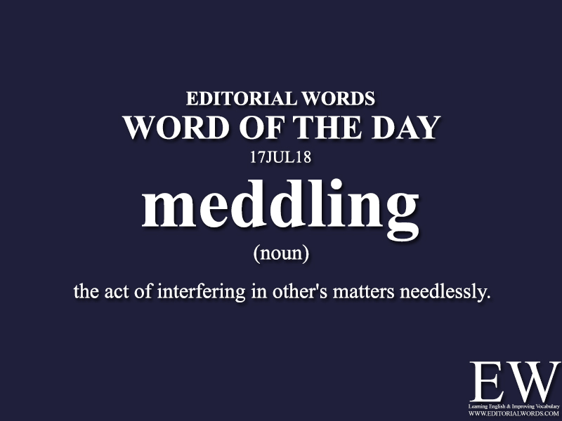 Word of the Day-17JUL18 - Editorial Words
