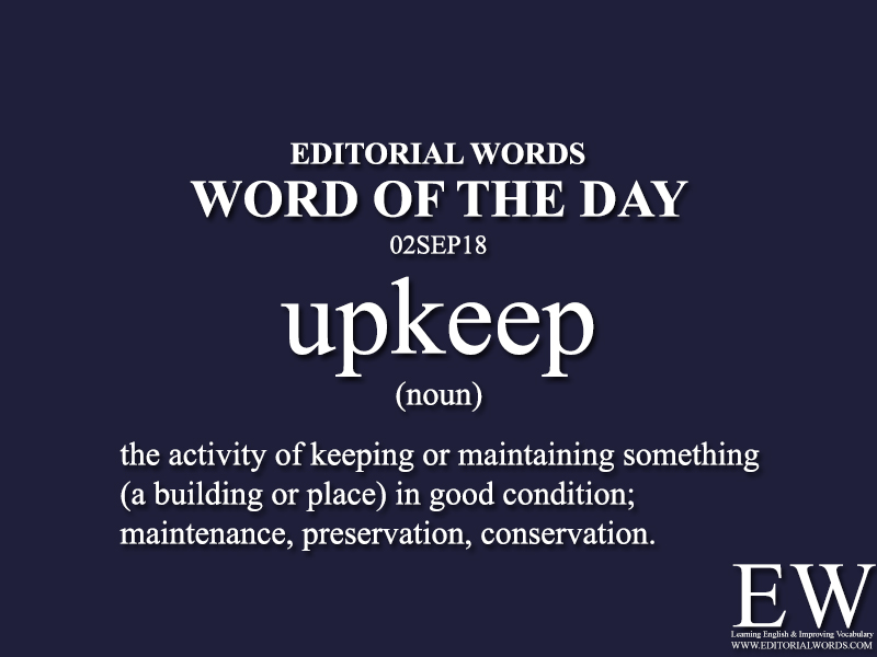 Word of the Day-02SEP18 - Editorial Words
