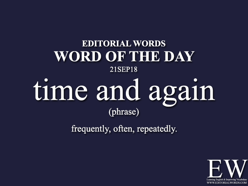 Word of the Day-21SEP18 - Editorial Words