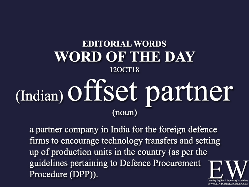 Word of the Day-12OCT18 - Editorial Words
