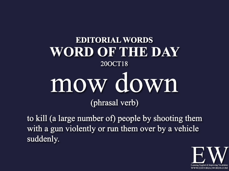 Word of the Day-20OCT18 - Editorial Words