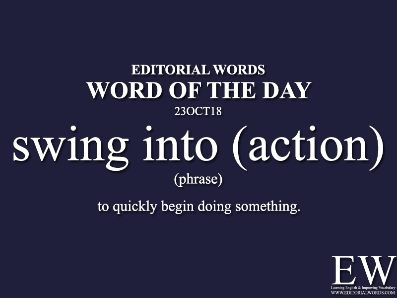 Word of the Day-23OCT18 - Editorial Words