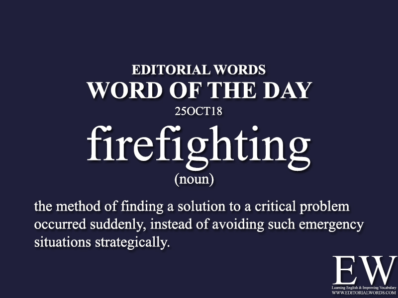 Word of the Day-25OCT18 - Editorial Words