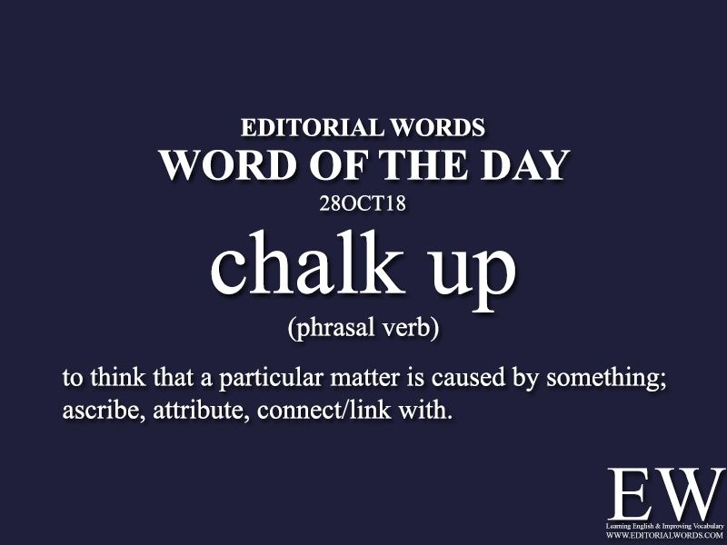 Word of the Day-28OCT18 - Editorial Words