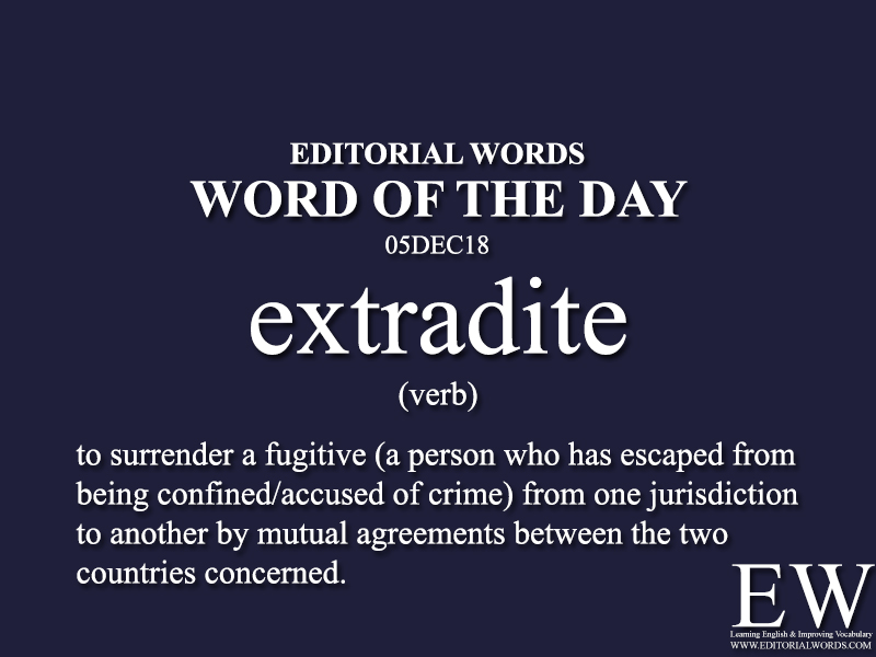 Word of the Day-05DEC18-Editorial Words