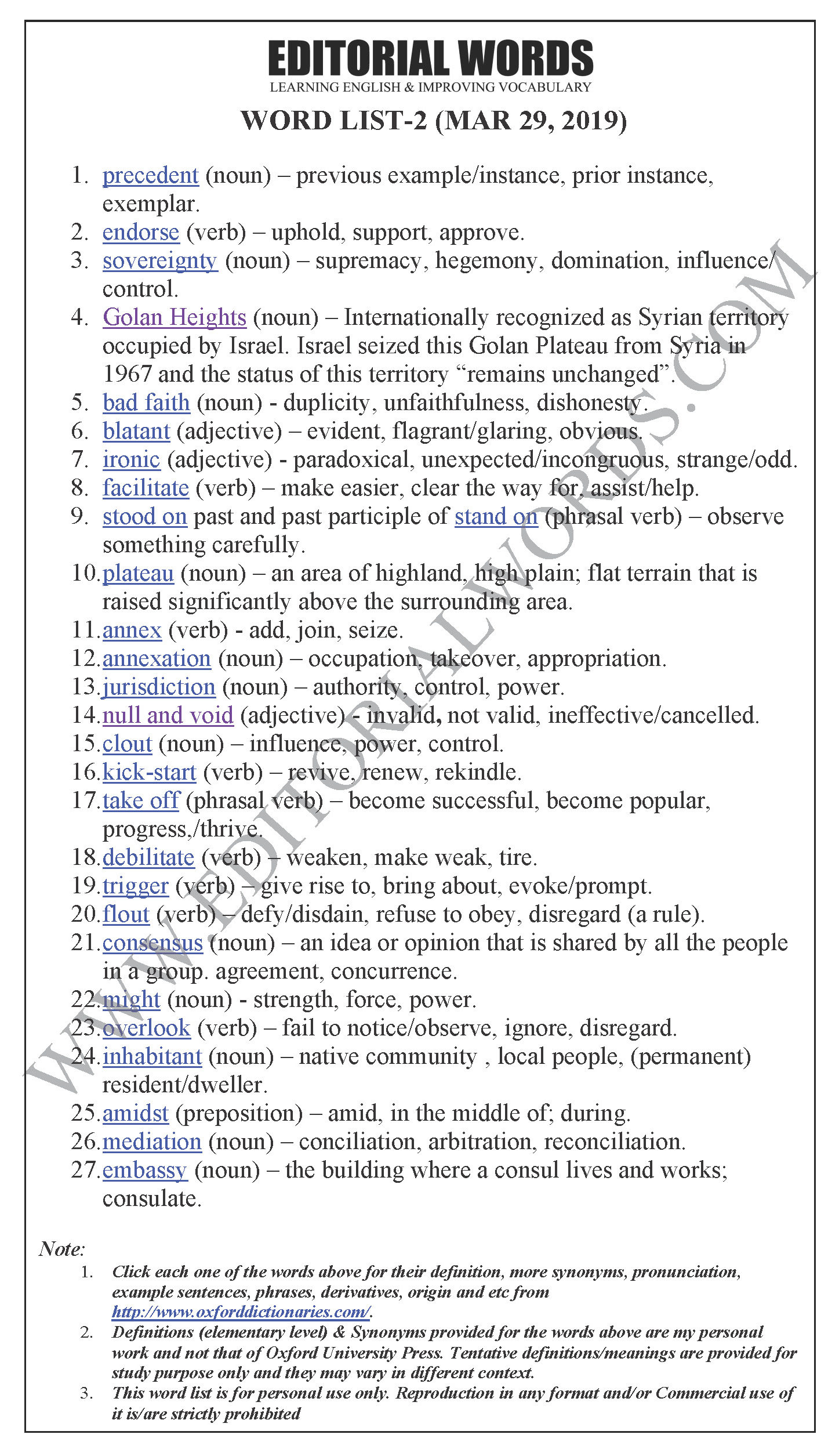 The Hindu Editorial (Dangerous precedent) - Mar 29, 2019