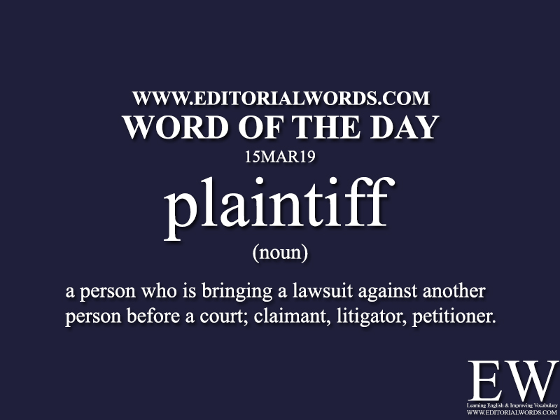 Word of the Day-15MAR19-Editorial Words