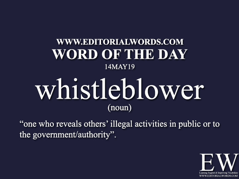 Word of the Day-14MAY19-Editorial Words
