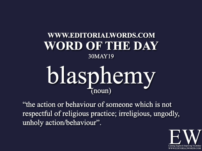 Word of the Day-30MAY19-Editorial Words