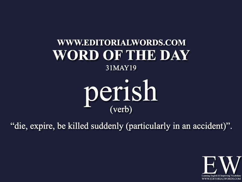 Word of the Day-31MAY19-Editorial Words