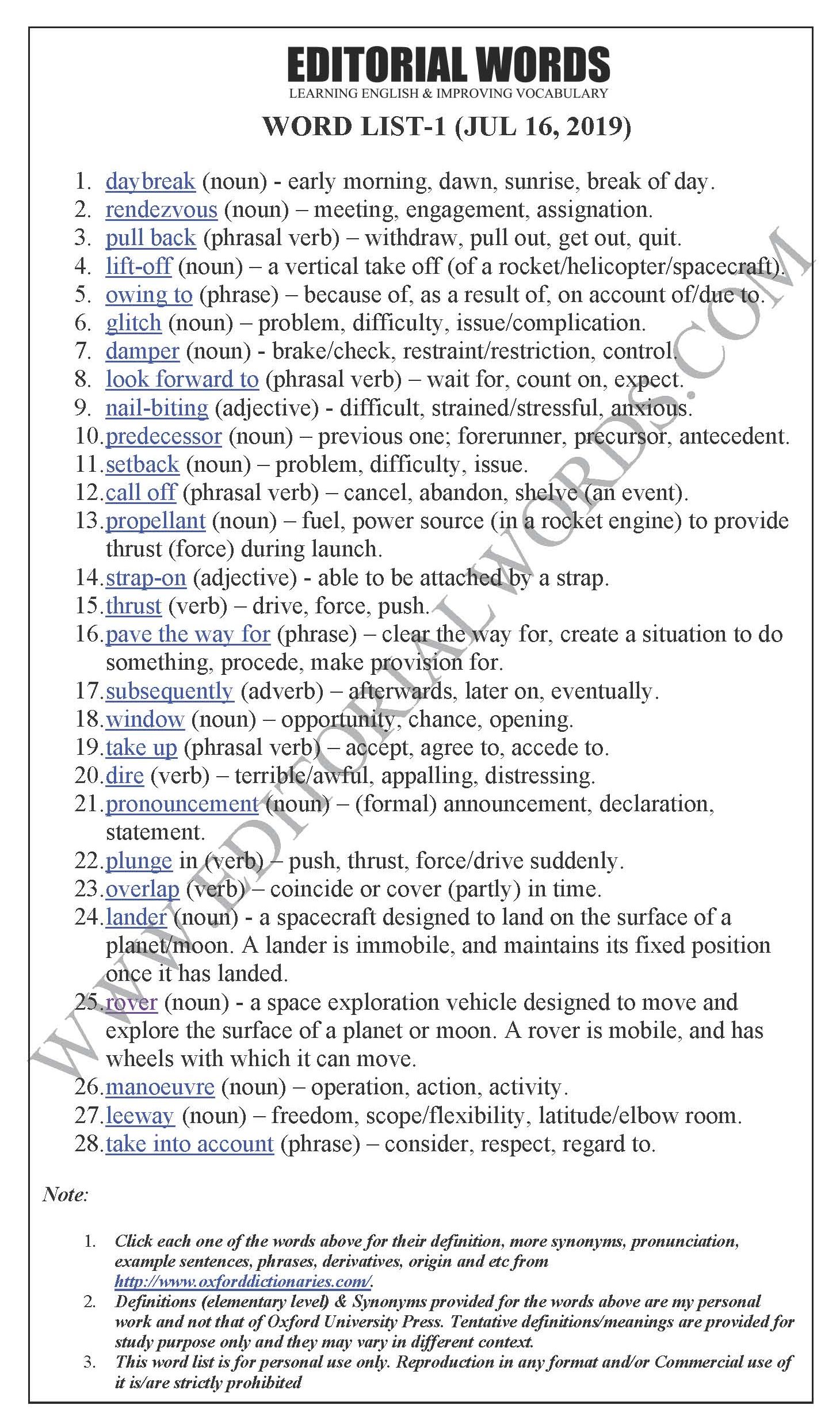 The Hindu Editorial (Waiting for reforms) - Sep 16, 2019 - Editorial Words