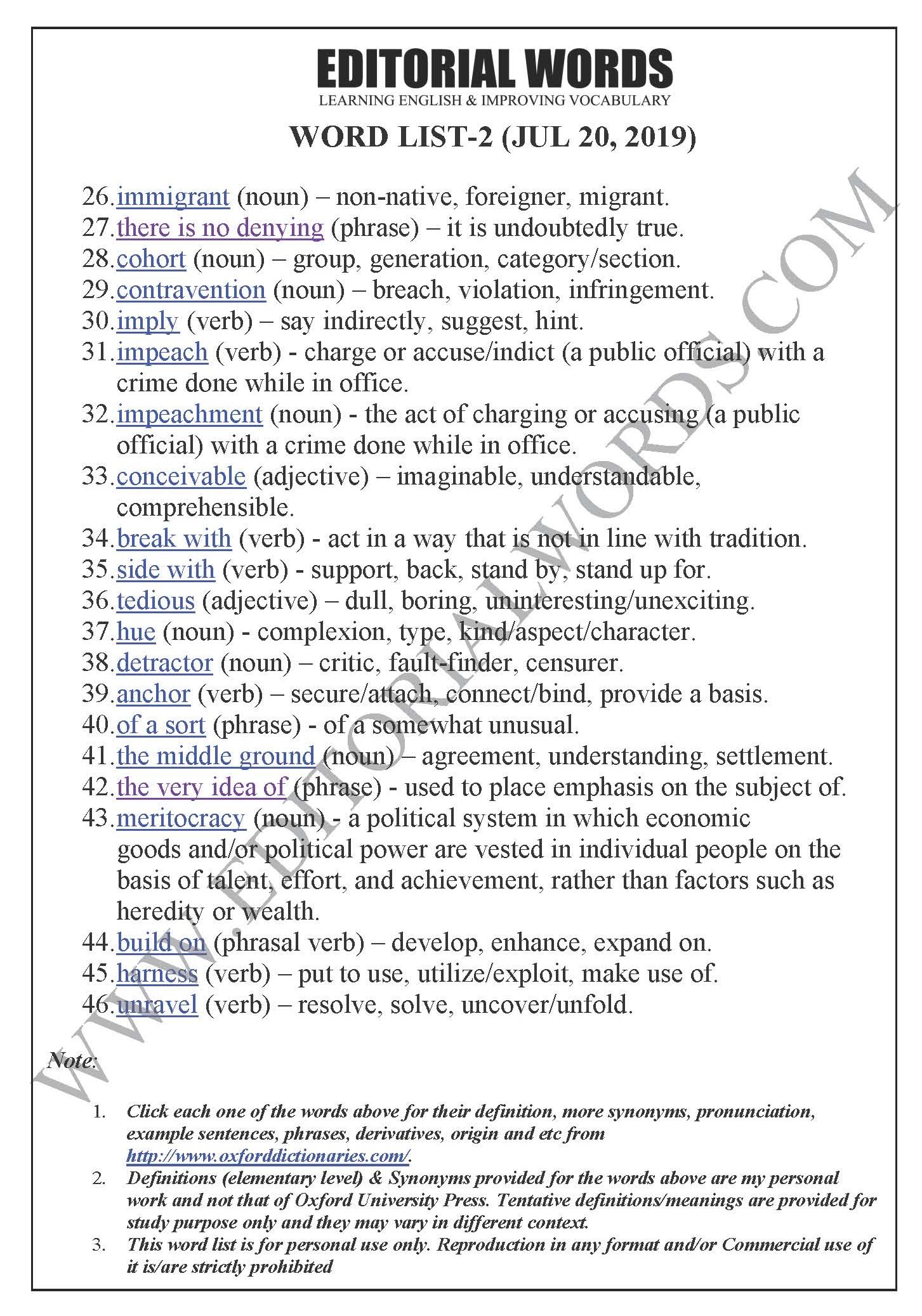 The Hindu Editorial (Unpresidential slant) - Jul 20, 2019