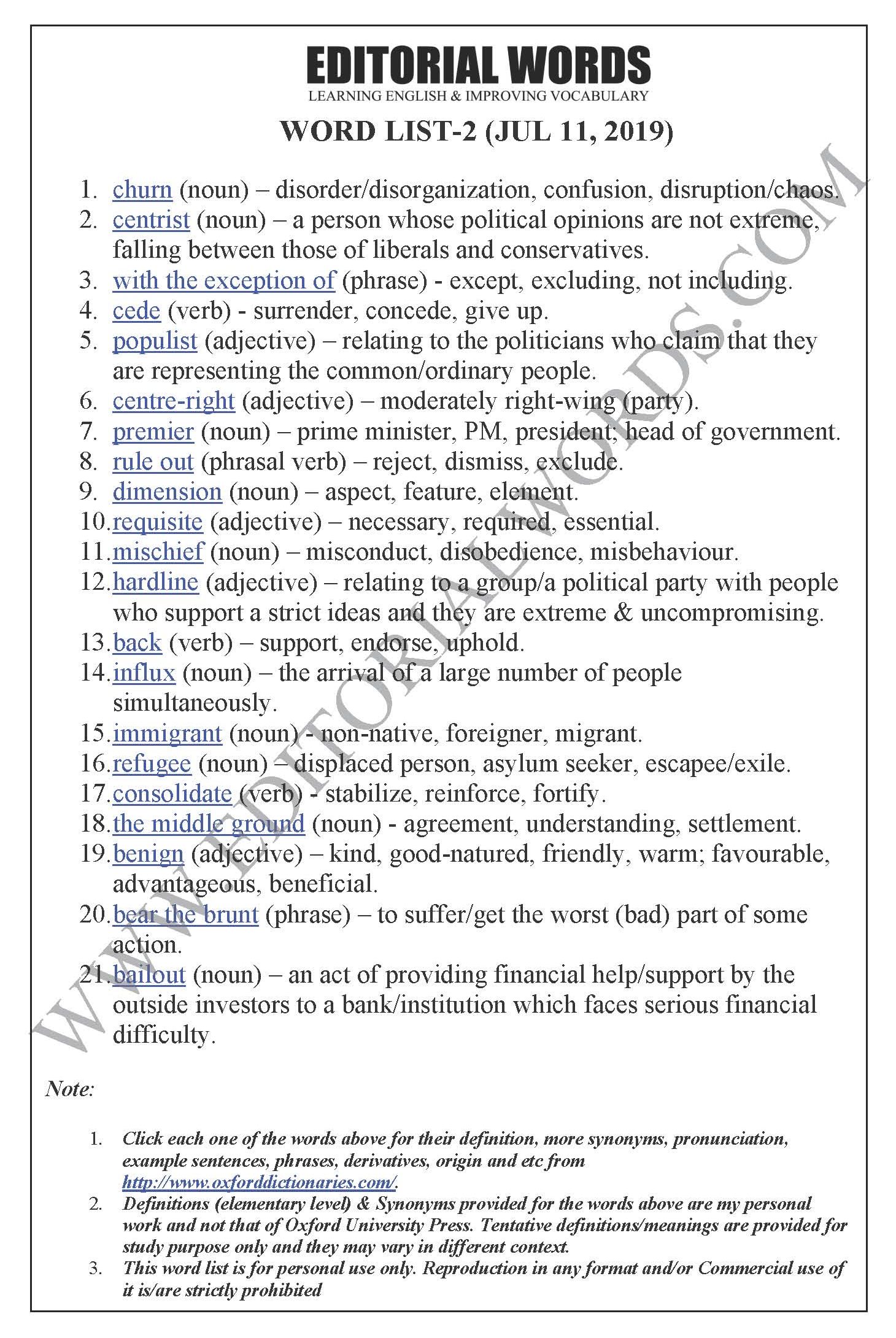 The Hindu Editorial (Grecian churn) - Jul 11, 2019