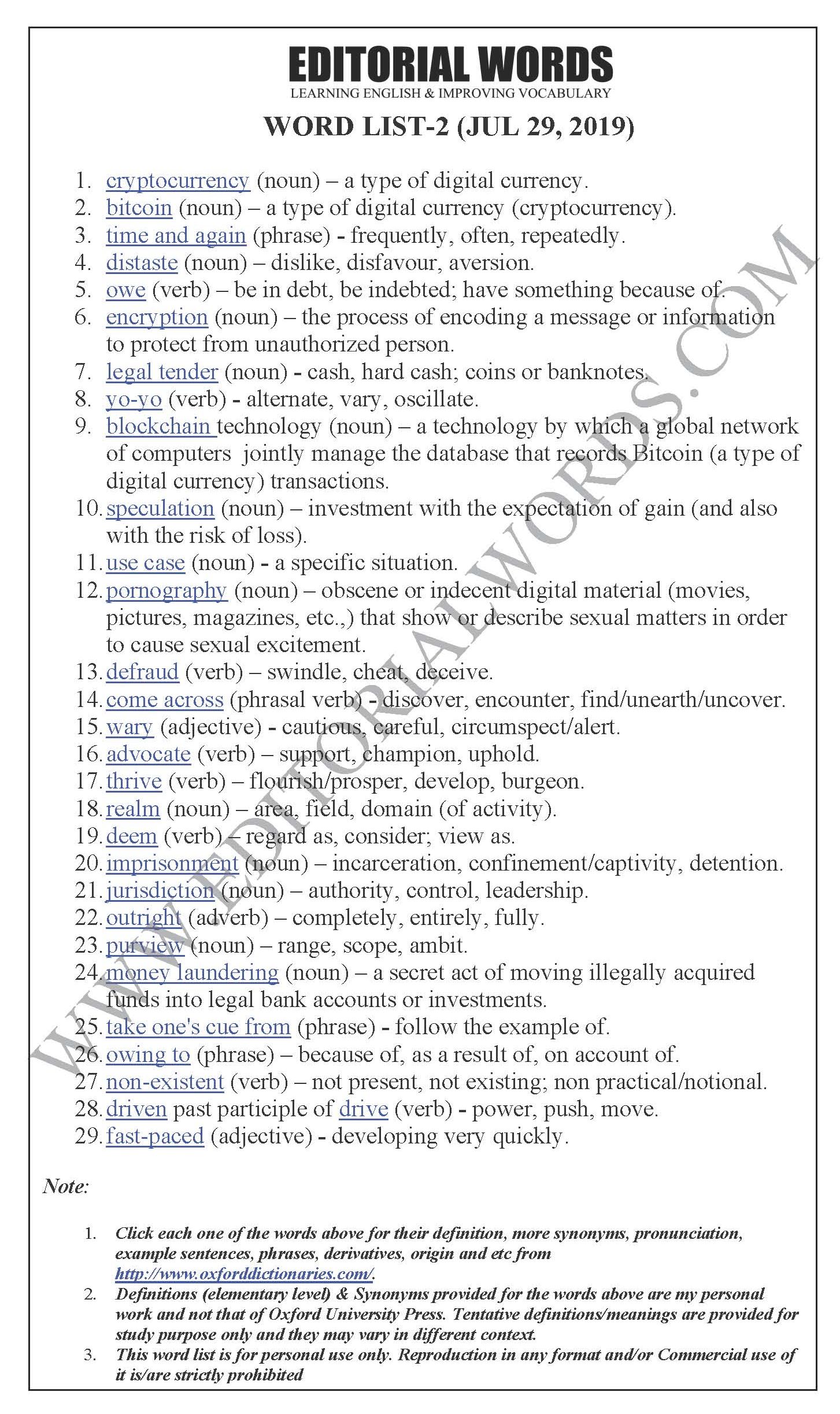 The Hindu Editorial (Ban or regulate) - Jul 29, 2019