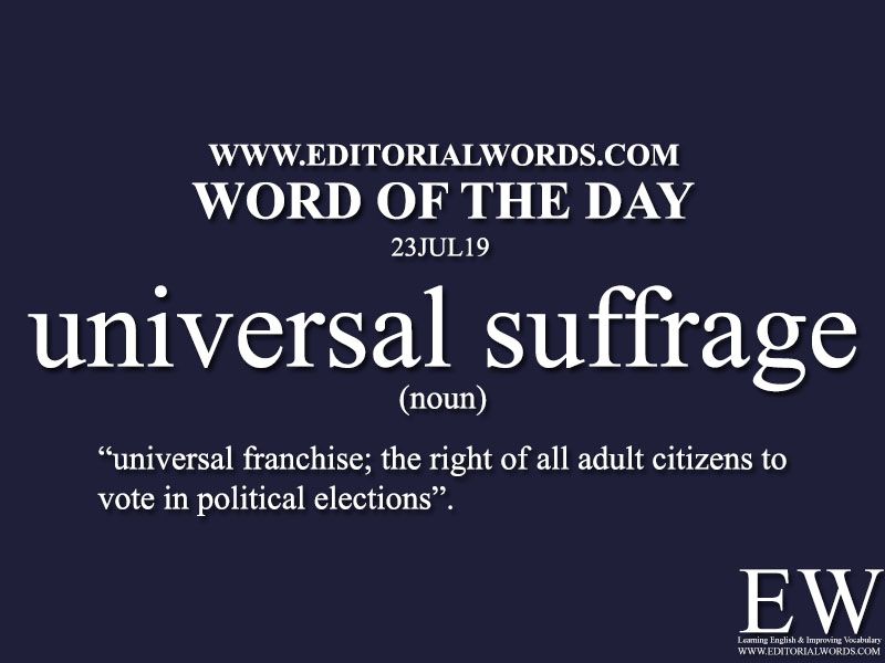 Word of the Day-23JUL19-Editorial Words
