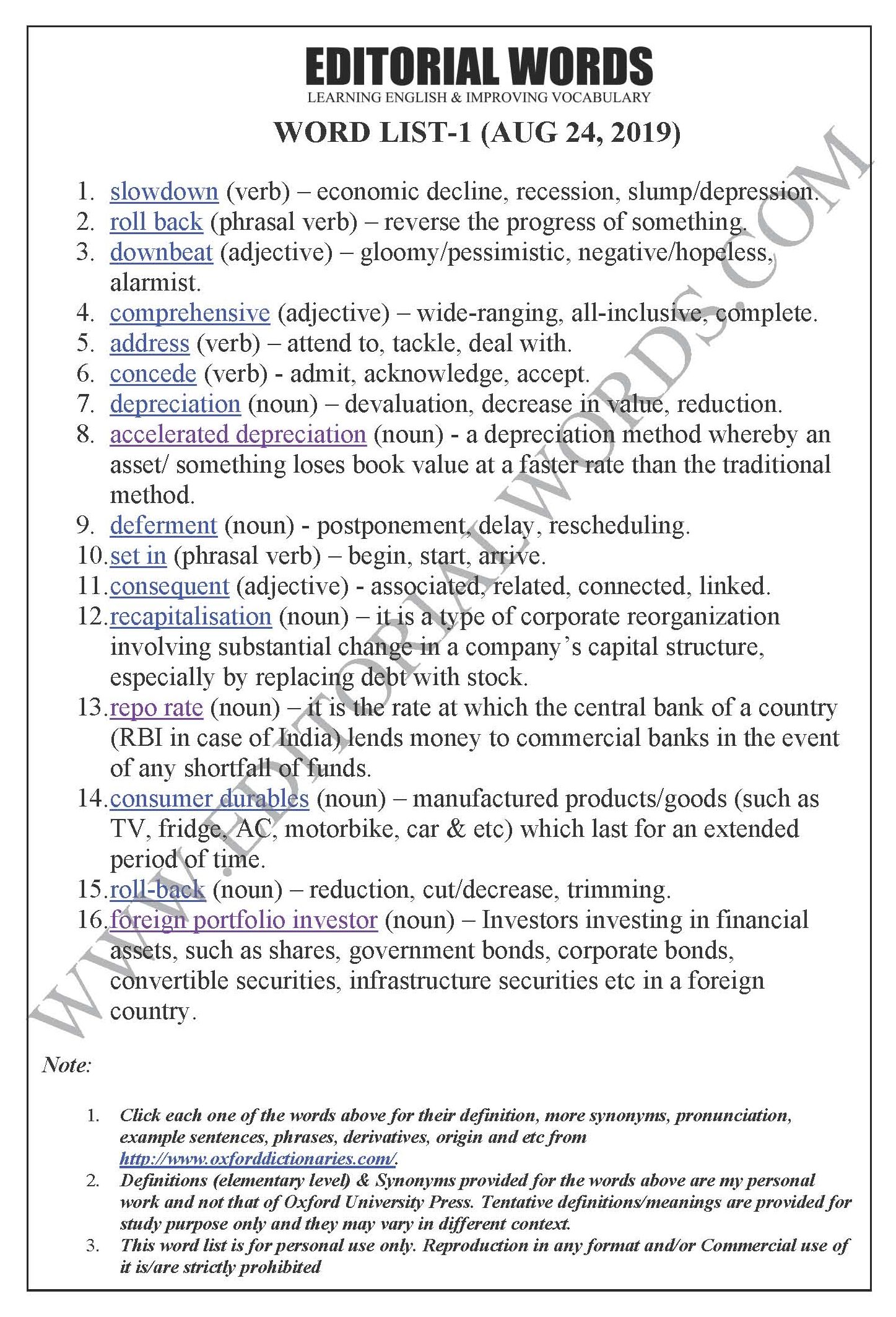 The Hindu Editorial (Sentiment booster) - Aug 24, 2019