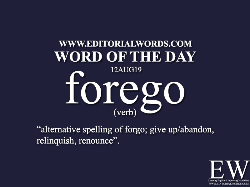 Word of the Day-12AUG19-Editorial Words