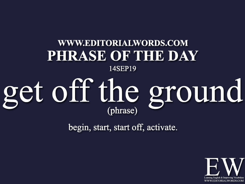 Phrase of the Day-14SEP19-Editorial Words