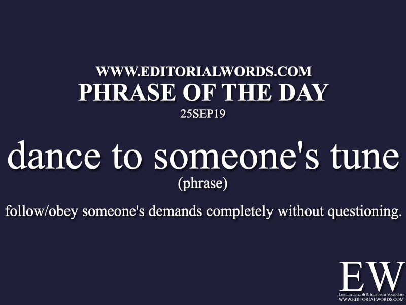 Phrase of the Day-25SEP19-Editorial Words