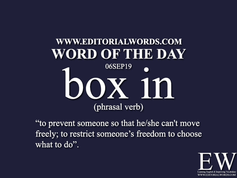 Word of the Day-06SEP19-Editorial Words