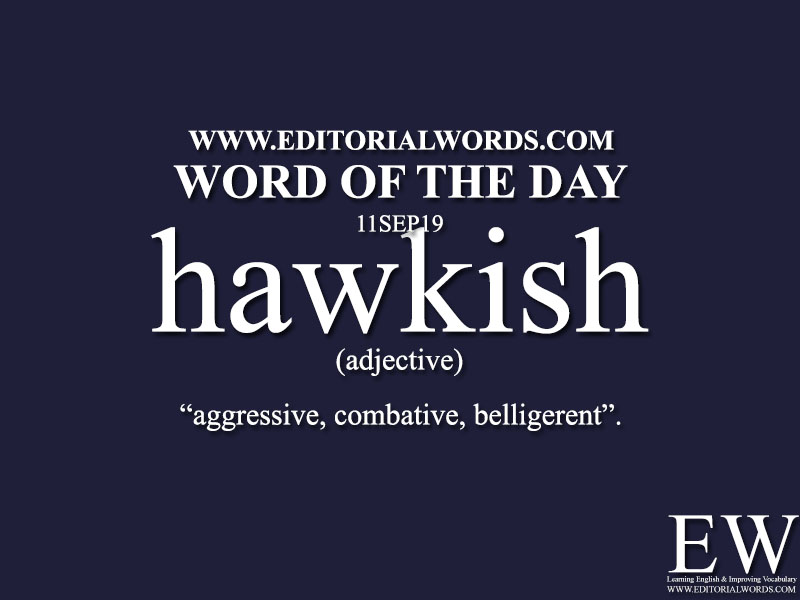 Word of the Day-11SEP19-Editorial Words