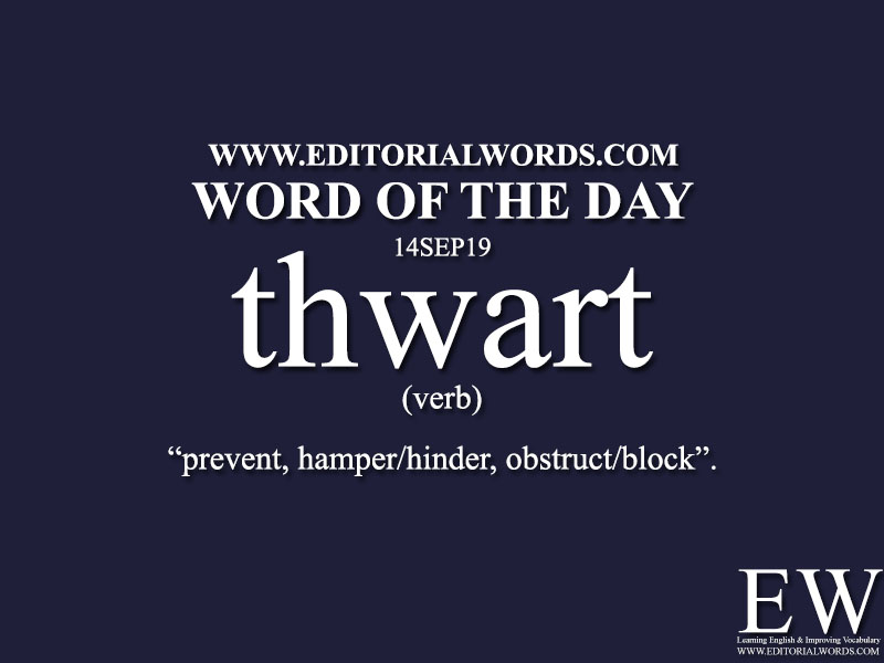 Word of the Day-14SEP19-Editorial Words