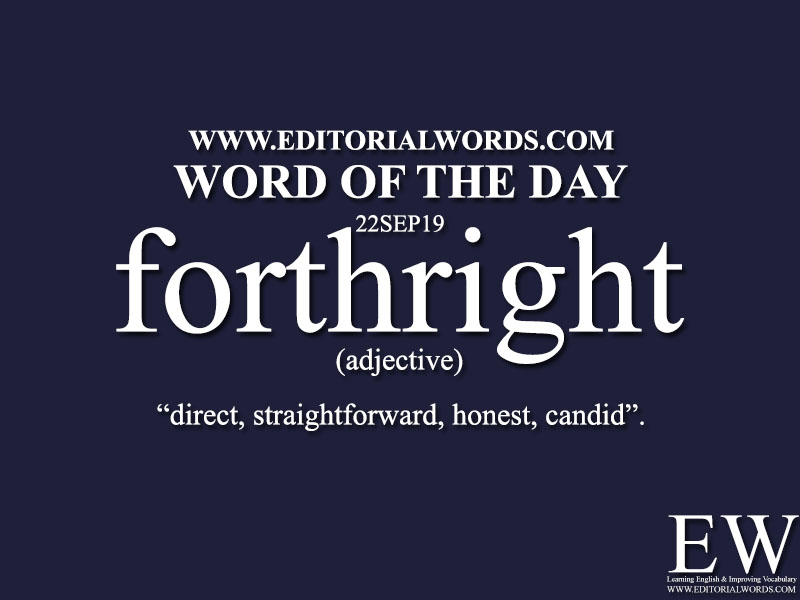 Word of the Day-22SEP19-Editorial Words