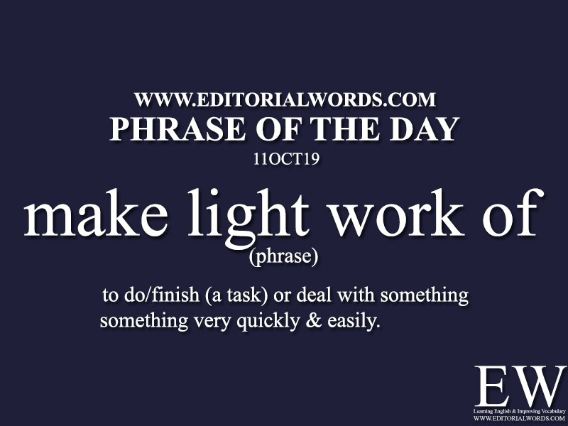 Phrase of the Day-11OCT19-Editorial Words