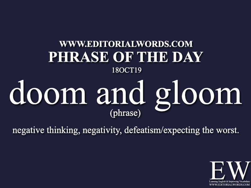 Phrase of the Day-18OCT19-Editorial Words
