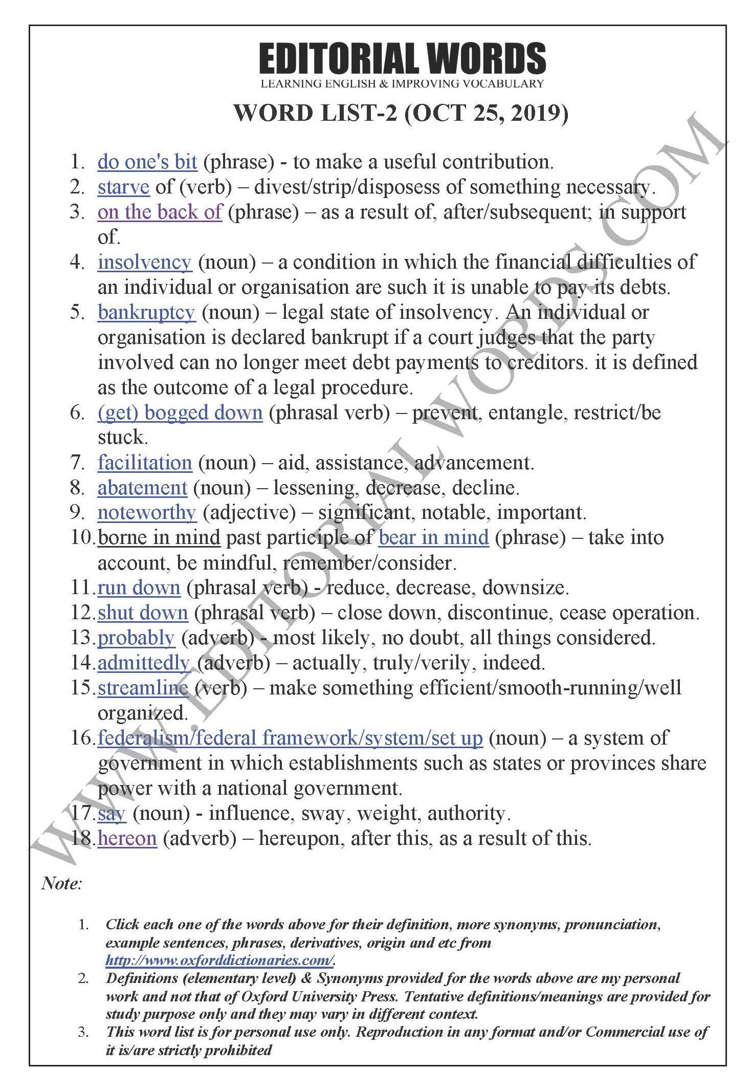 The Hindu Editorial (Good report card) - Oct 25, 2019