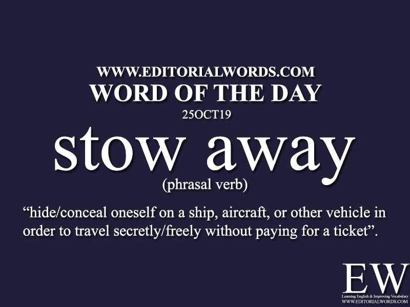 Word of the Day-25OCT19-Editorial Words