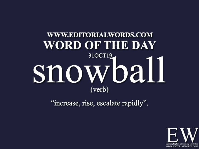 Word of the Day-31OCT19-Editorial Words