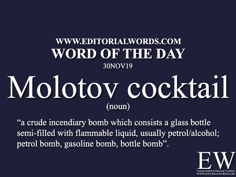 Word of the Day-30NOV19-Editorial Words
