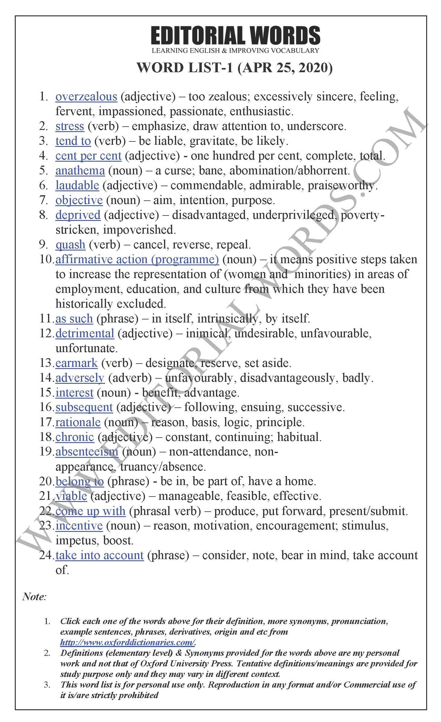 The Hindu Editorial (No 100% quota) - Apr 25, 2020