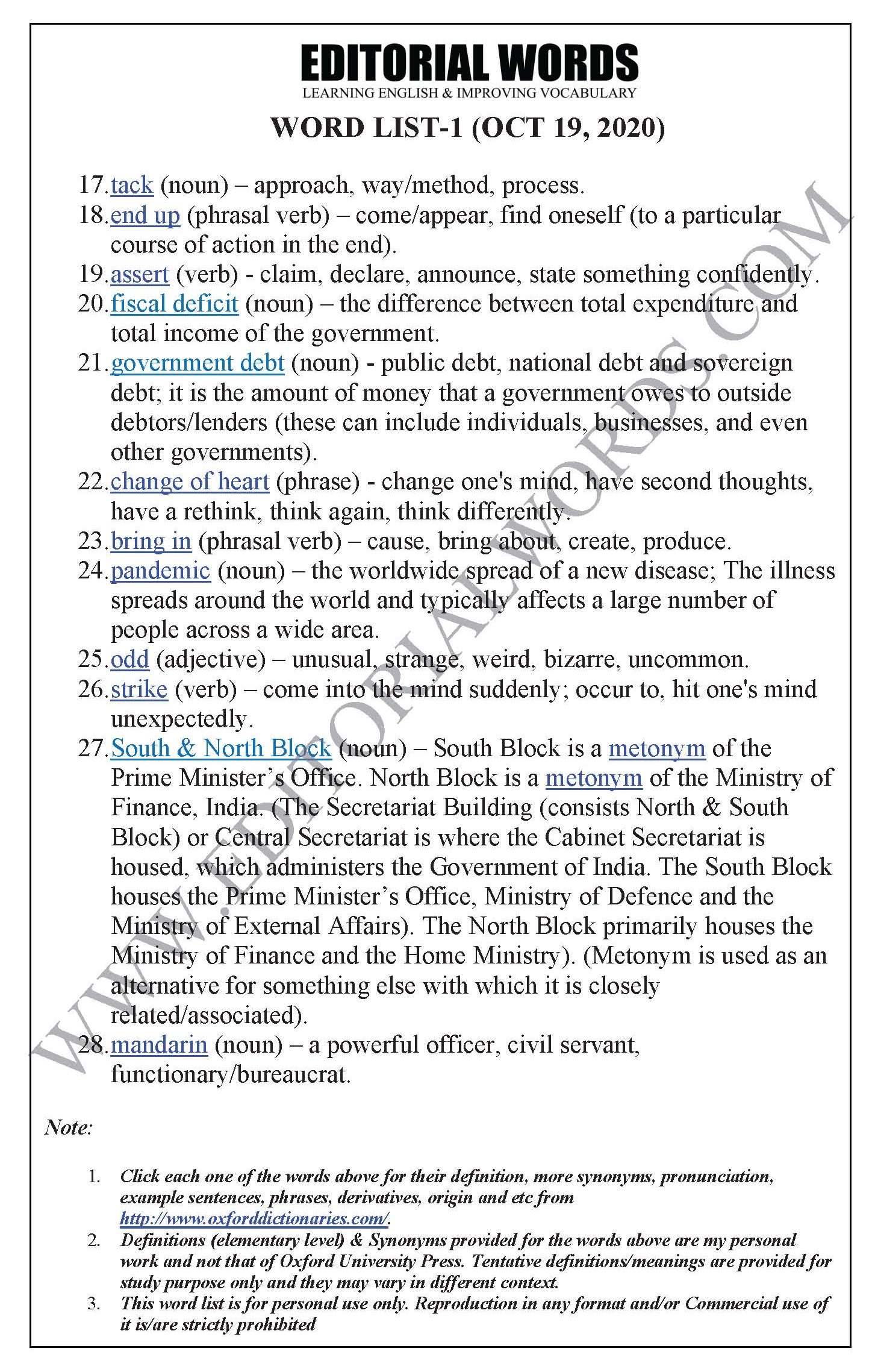 The Hindu Editorial (An incomplete solution) - Oct 19, 2020