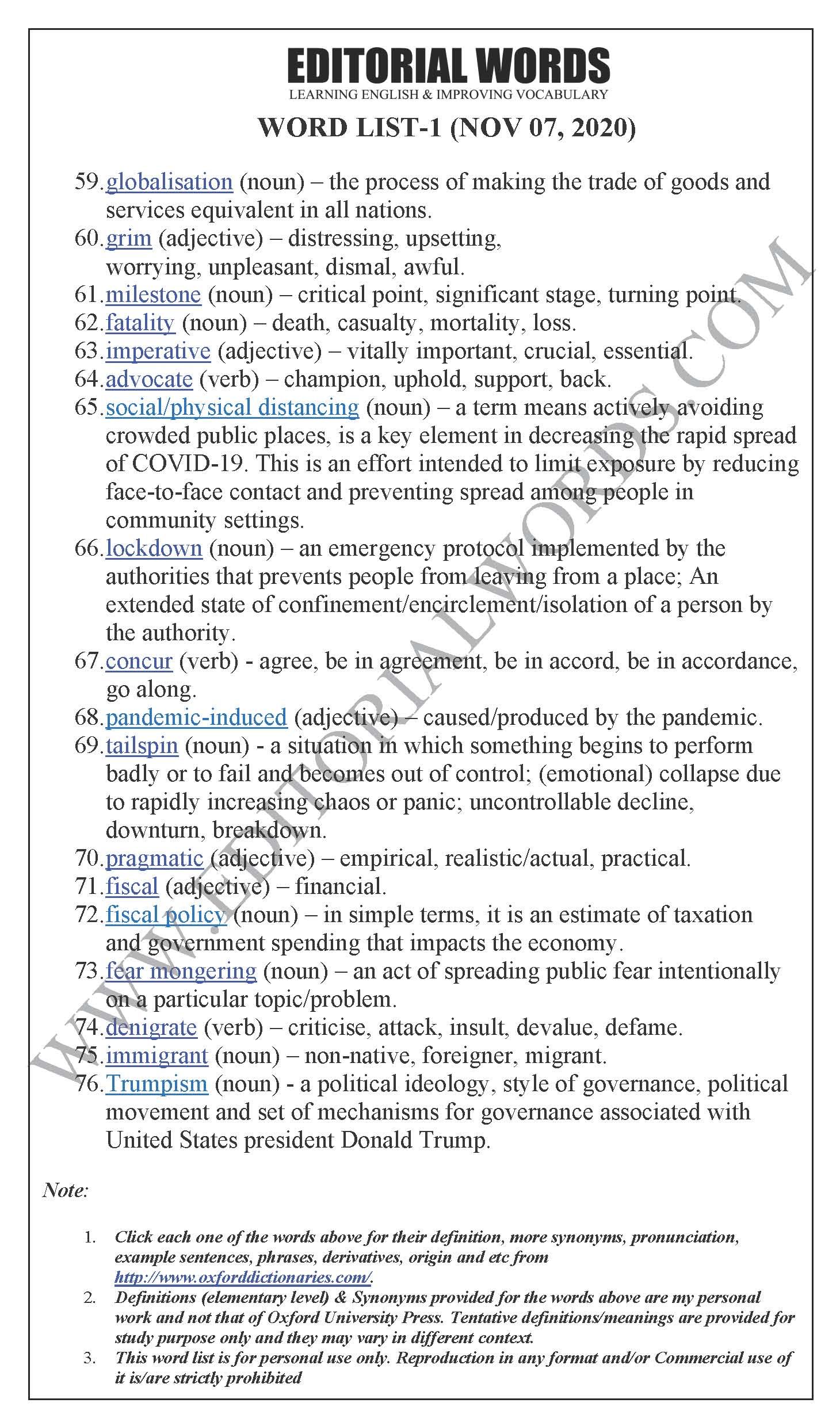 The Hindu Editorial (New dawn) - Nov 07, 2020