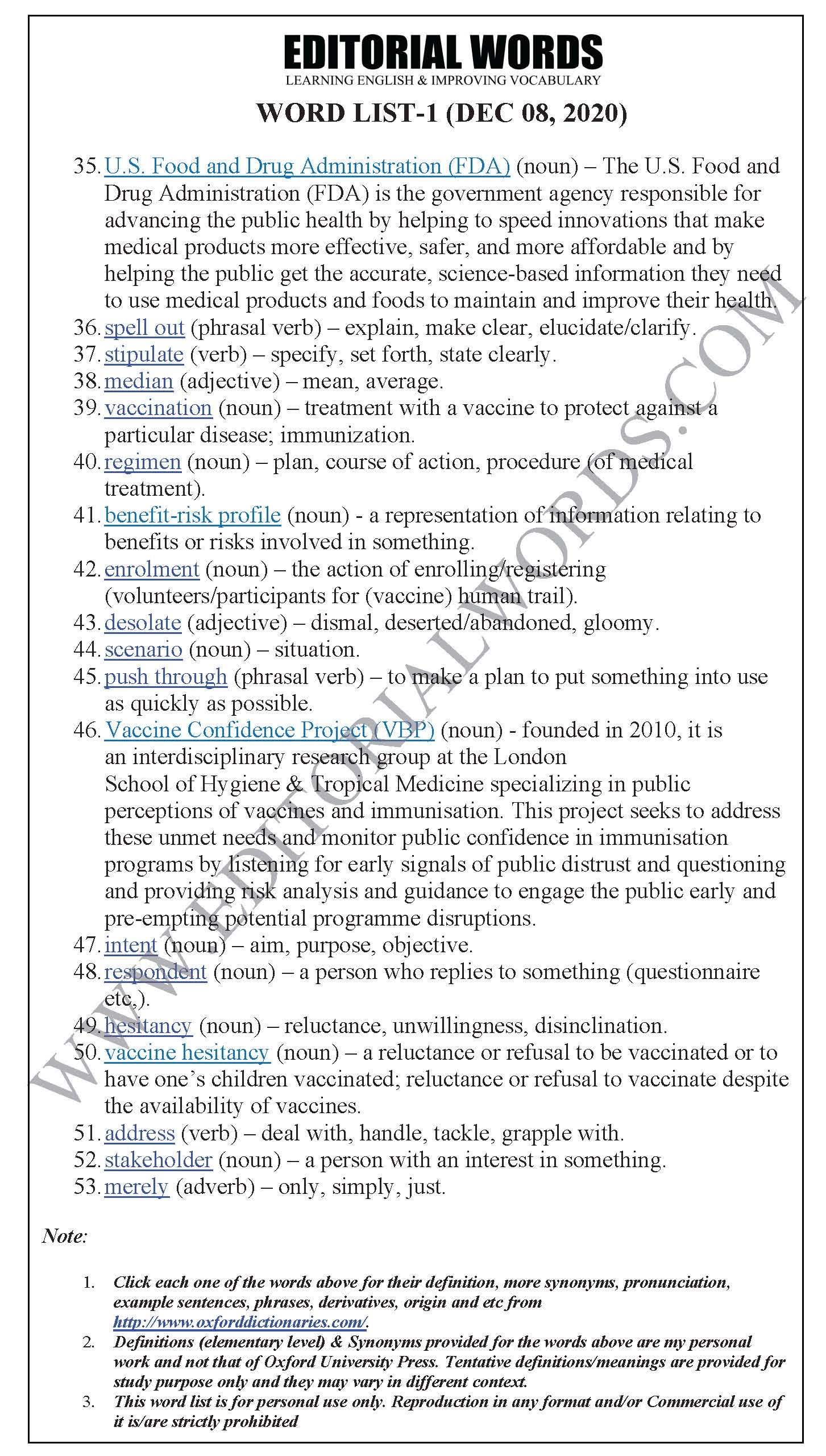 The Hindu Editorial (Transparency is vital) – Dec 08, 2020