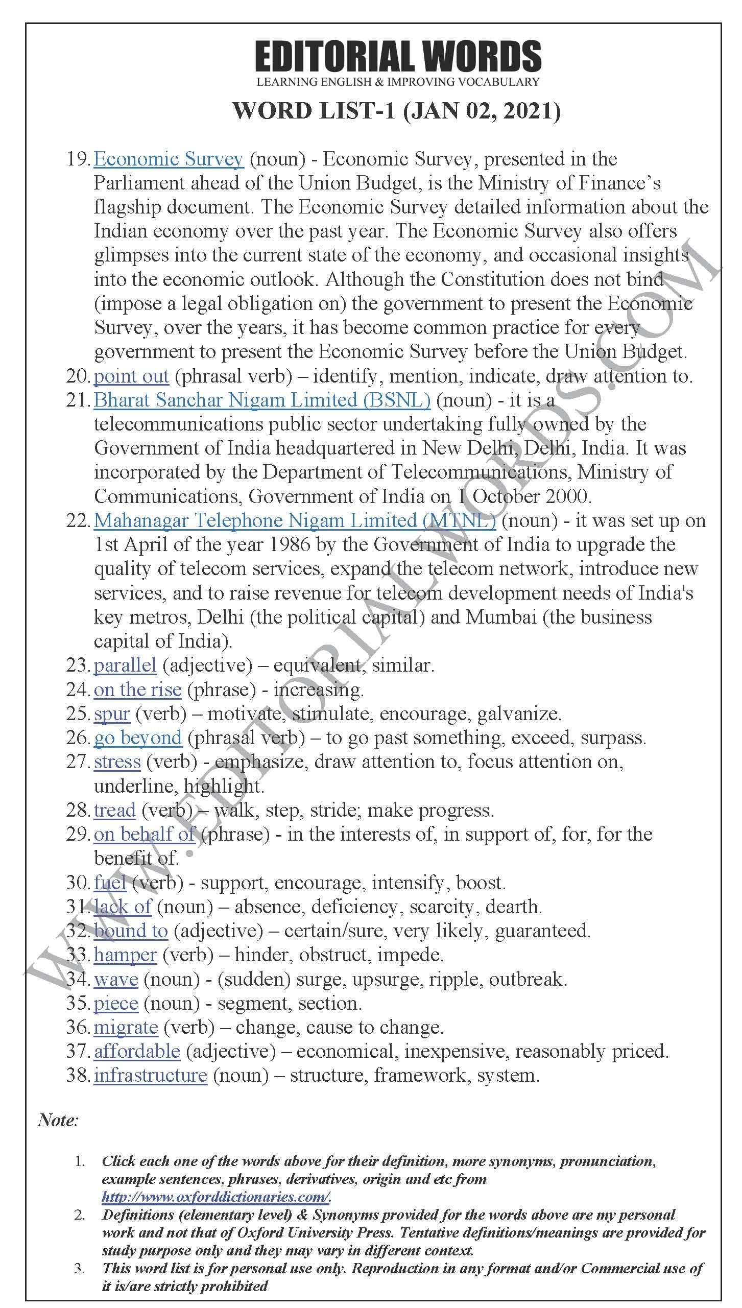 The Hindu Editorial (Clear connection) – Jan 02, 2021