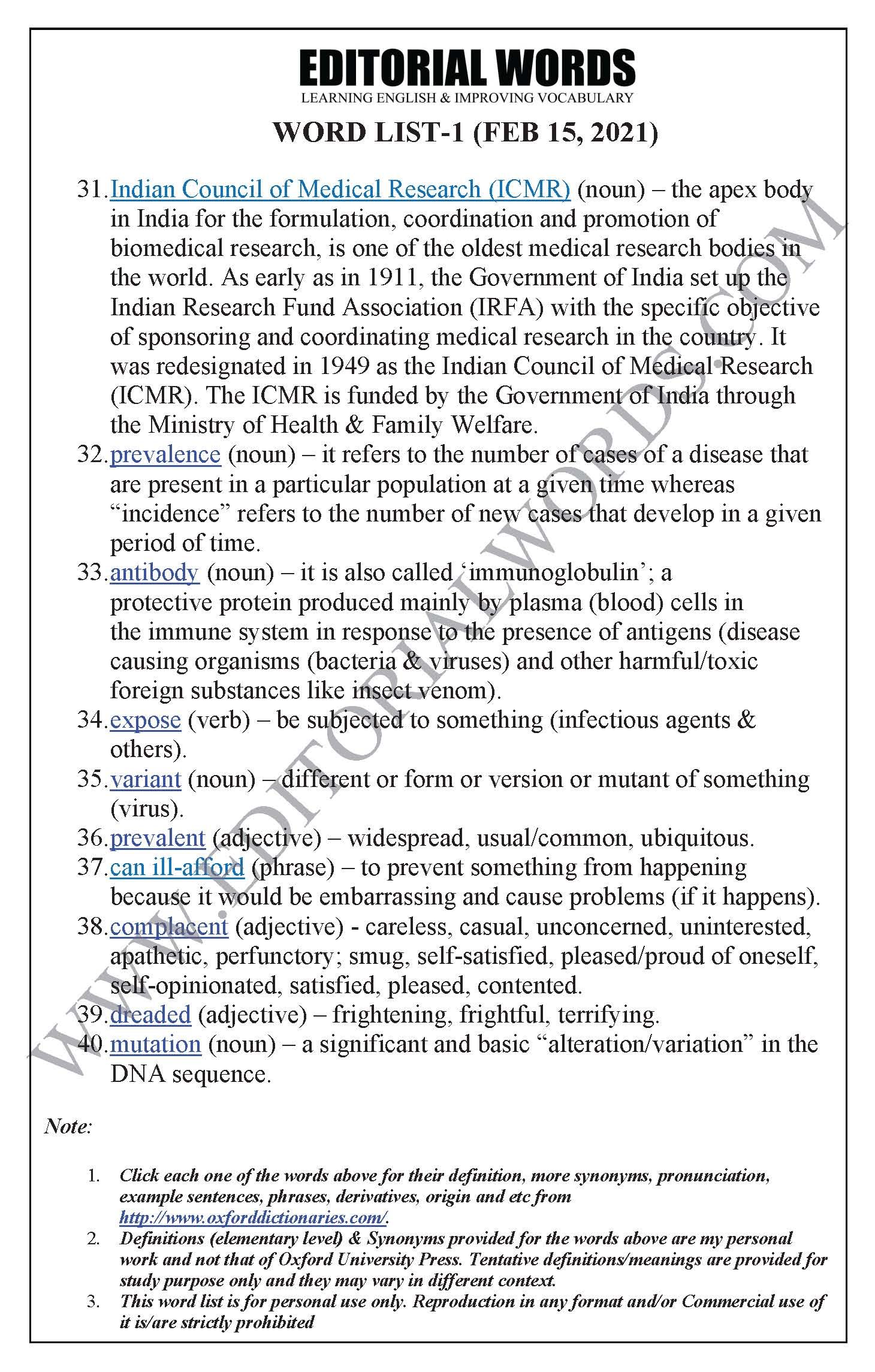 The Hindu Editorial (Boosting confidence) – Feb 15, 2021