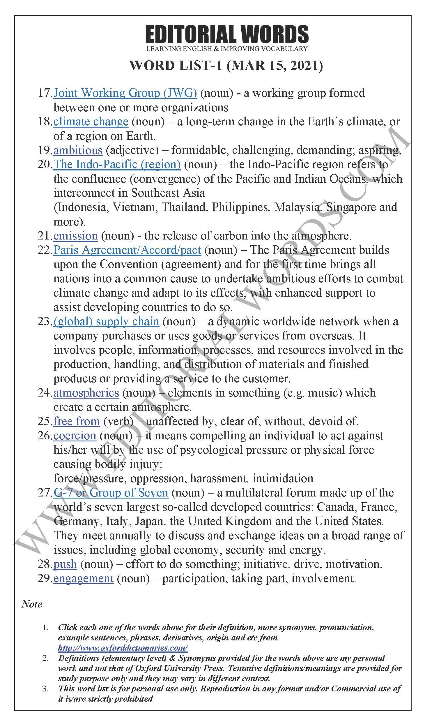The Hindu Editorial (Summit spirit) – Mar 15, 2021