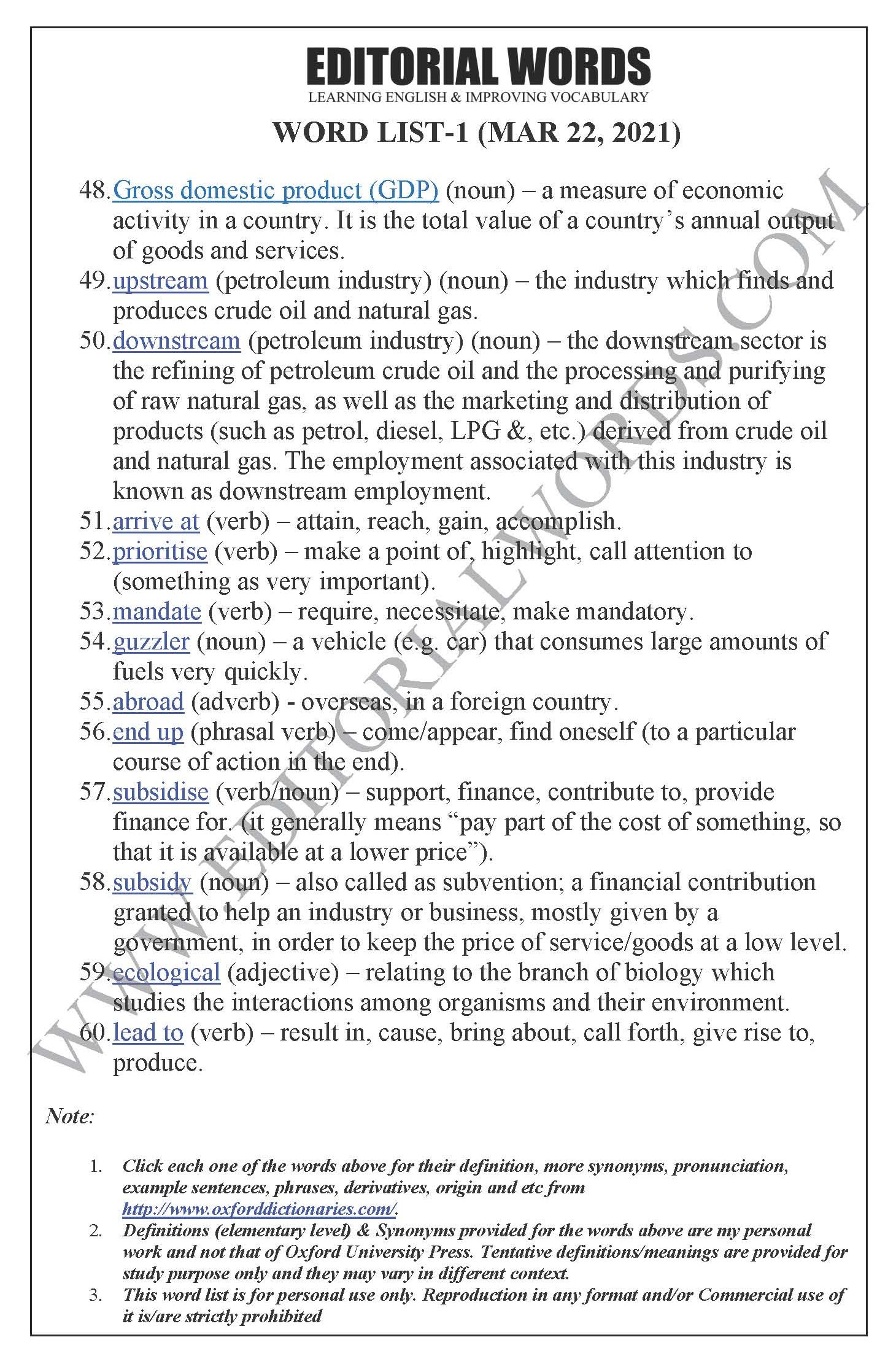 The Hindu Editorial (Junk inefficiency) – Mar 22, 2021