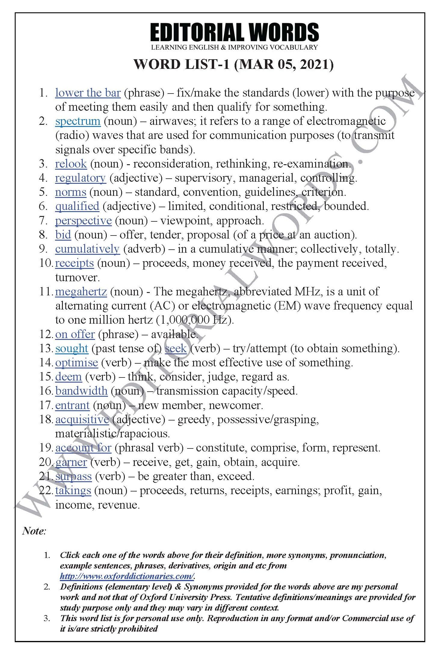 The Hindu Editorial (Clearing a low bar) – Mar 05, 2021