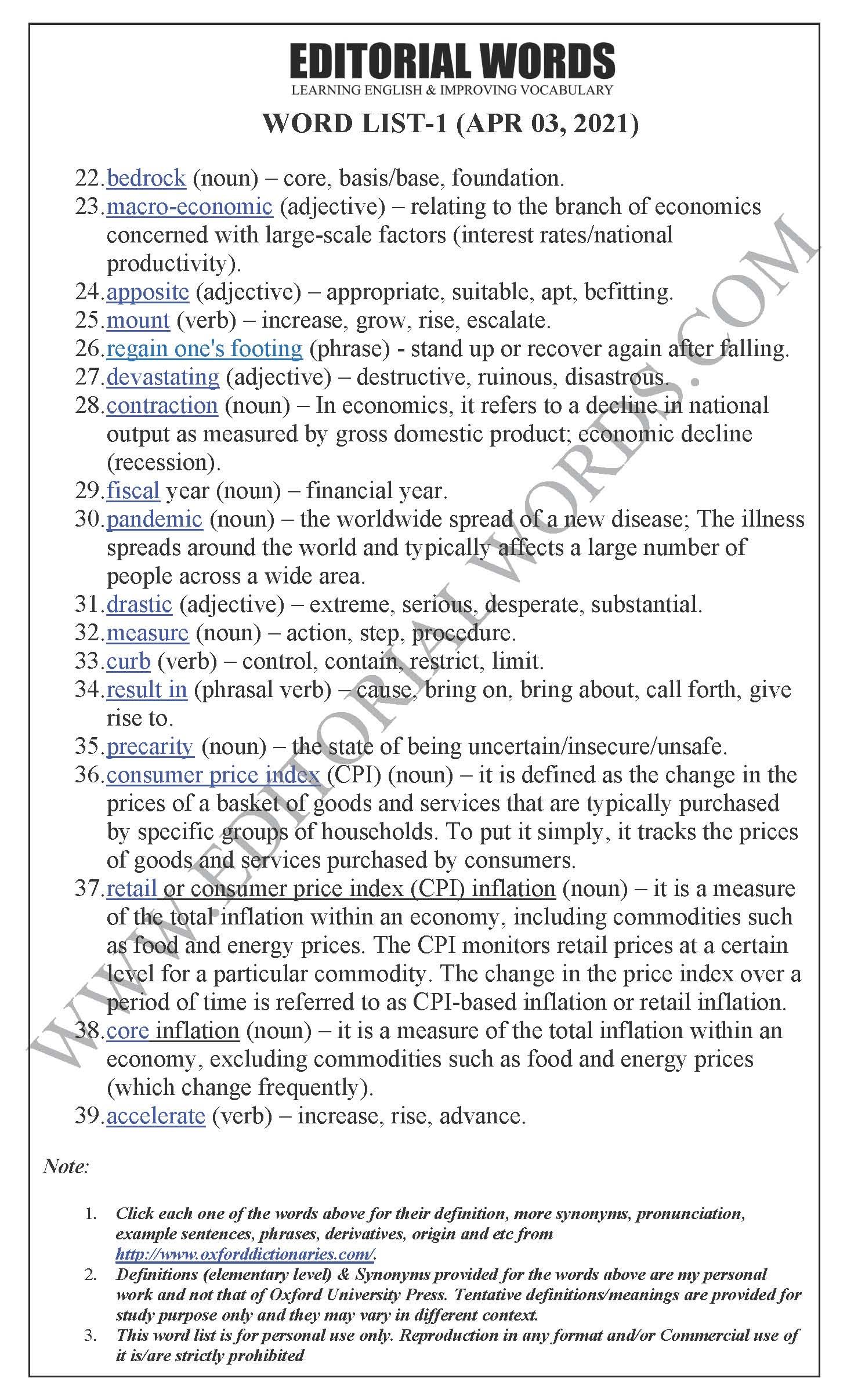 The Hindu Editorial (Prudence prevails) – Apr 03, 2021