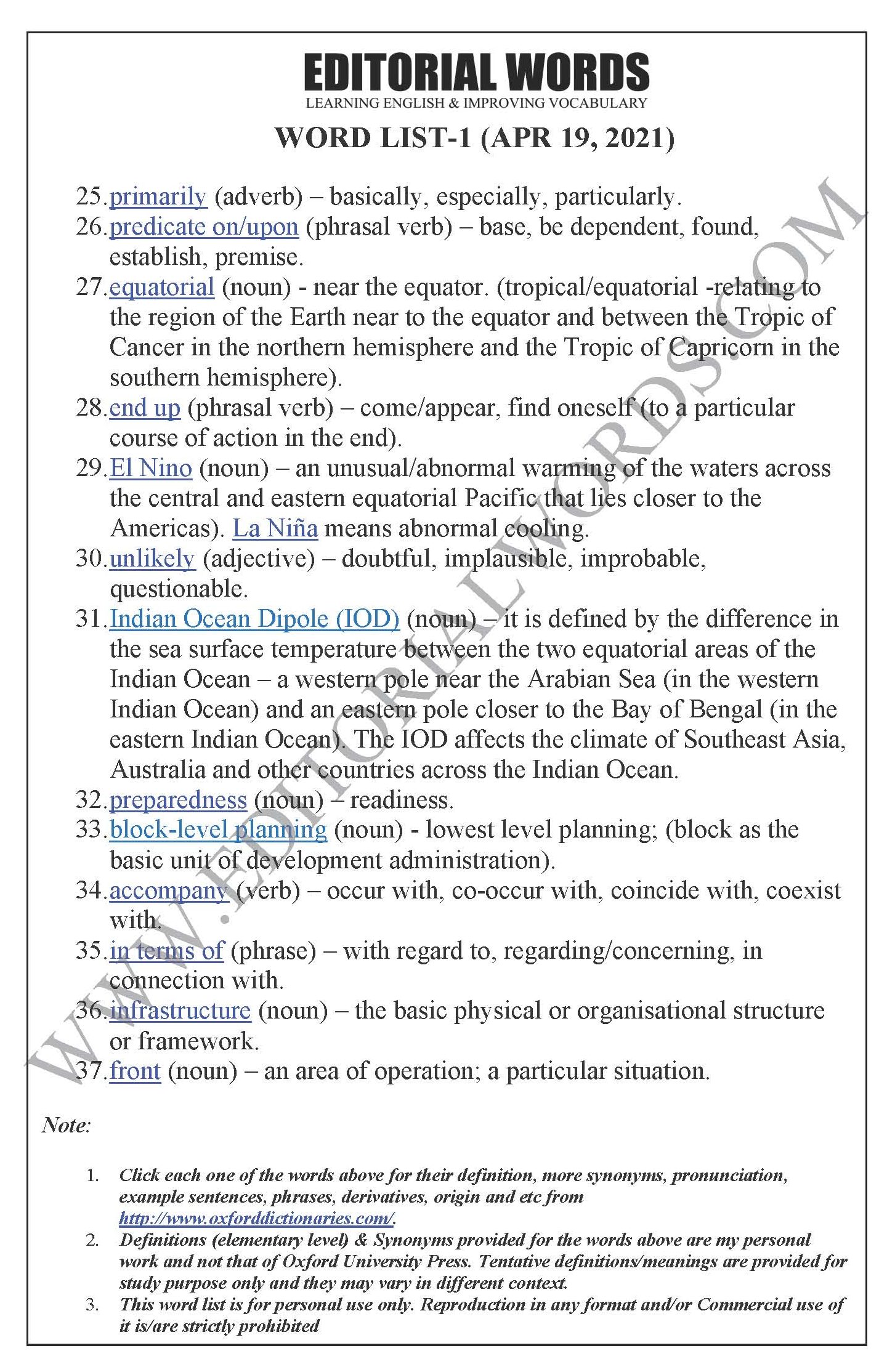 The Hindu Editorial (Normal is good) – Apr 19, 2021