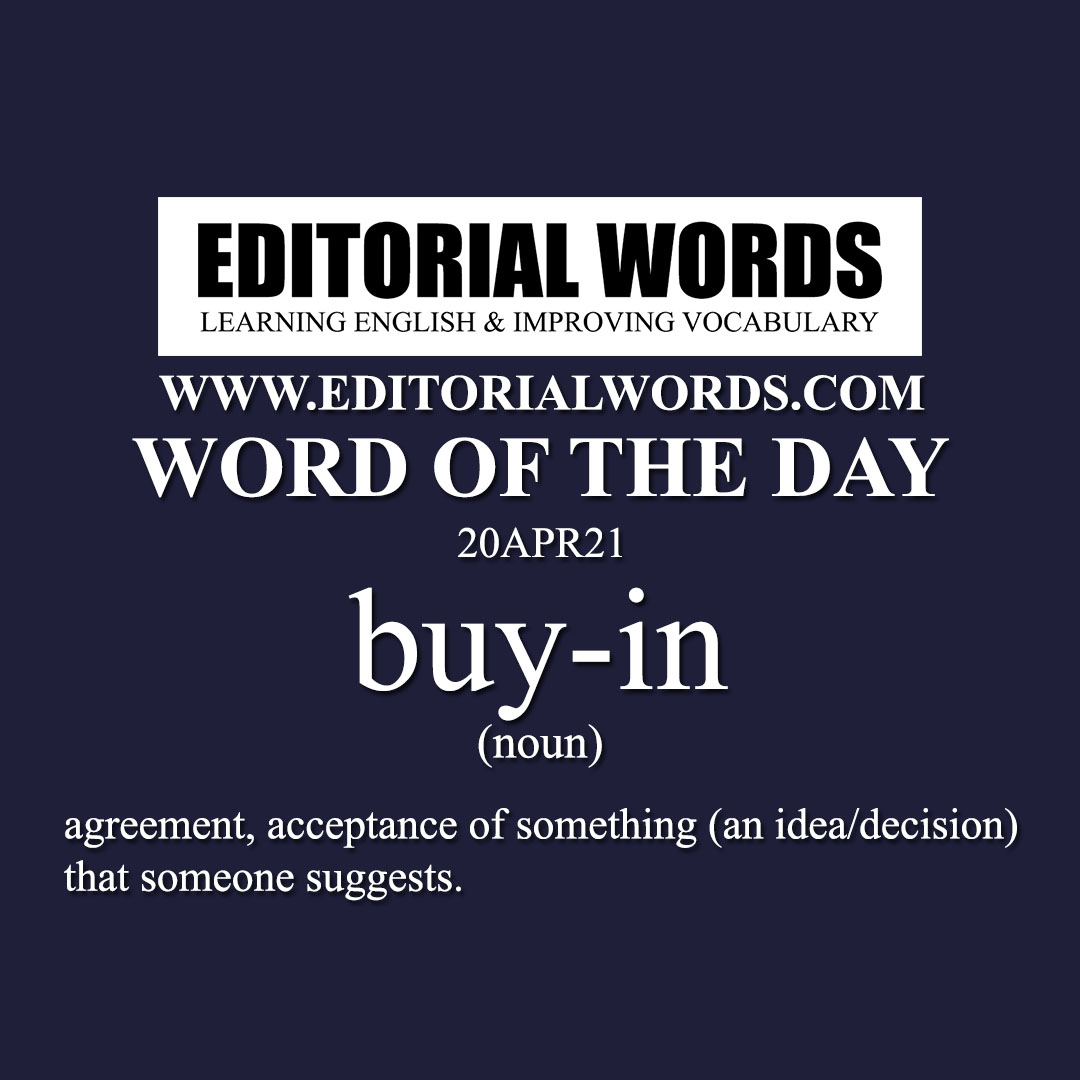 Word of the Day (buy-in)-20APR21