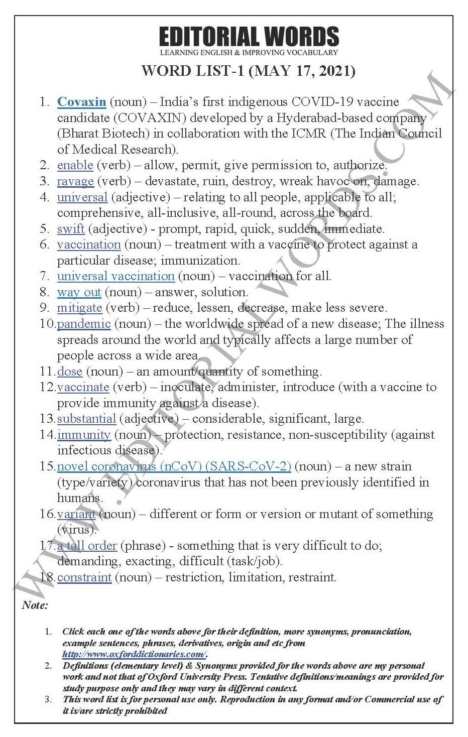 The Hindu Editorial (Using all options) – May 17, 2021