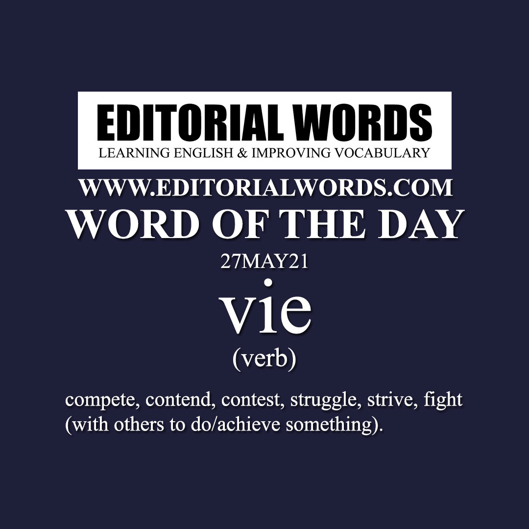 Word of the Day (vie)-27MAY21