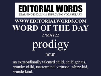 Word of the Day (prodigy)-27MAY22