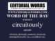 Word of the Day (circuitously)-05MAR24